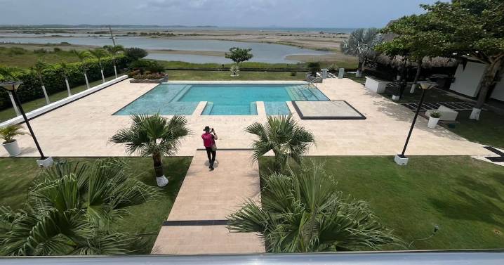 Video | La lujosa playa privada en Cartagena donde se alojaban familiares de un narco del Cartel de Sinaloa
