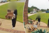 'Worst' Amazon driver angers shoppers — after shockingly careless home delivery is caught on camera