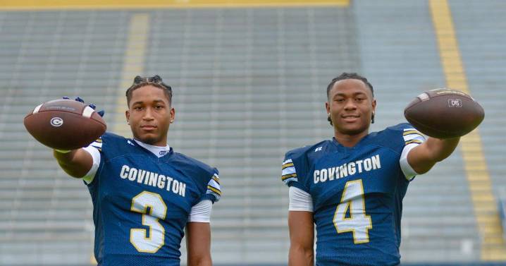 2025 St. Tammany football preview: Covington receivers Jiwaun Brock and Amari Smith are ready to shine