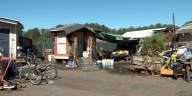 Portland’s largest self-governing houseless community staying safe in the heat through solar power