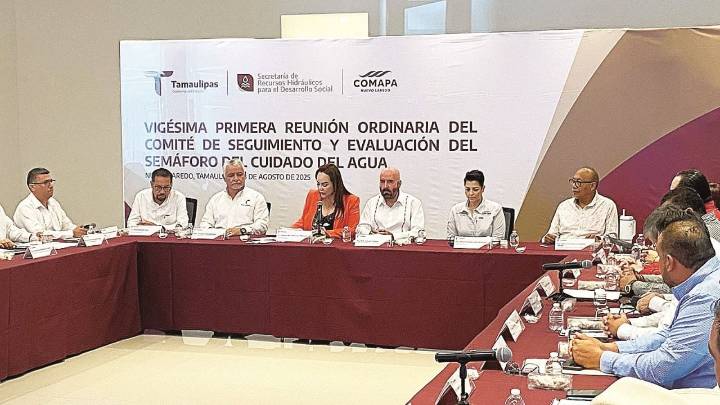 Nuevo Laredo: semáforo del agua está en rojo; presas en niveles alarmanetes