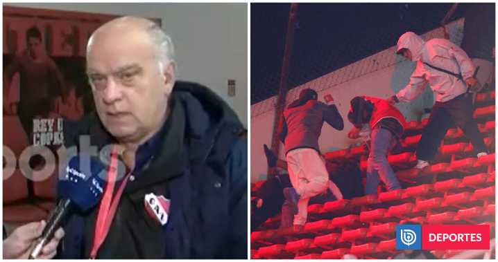 Presidente de Independiente exculpa a su barra y carga contra La U por incidentes: exige castigo