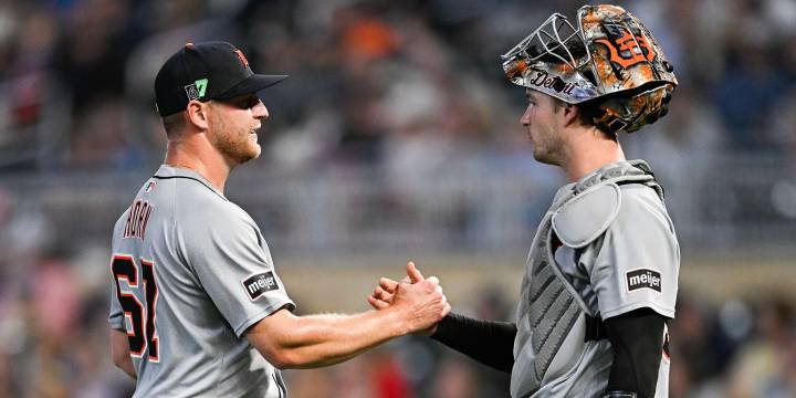 Dillon Dingler drives in three runs in Tigers' win over Twins