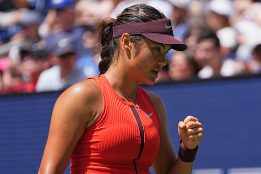 Emma Raducanu logra primera victoria en un US Open desde su título en 2021