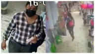 Mujer se roba bebé de un mercado en Edomex; logró huir, pero abandonó al pequeño (VIDEO)