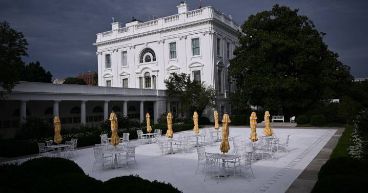 Trump makes over the Rose Garden, Mar