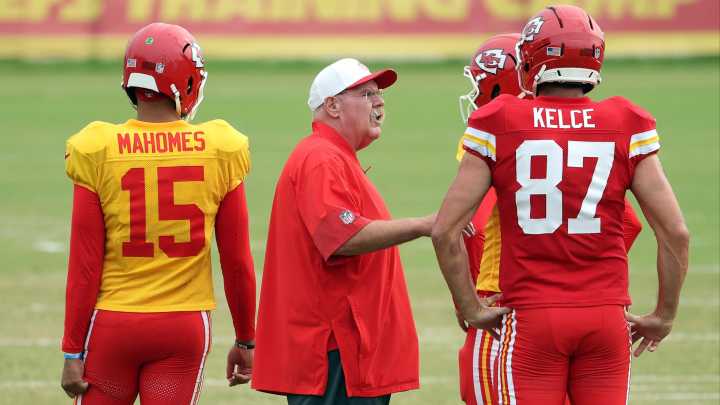 Travis Kelce spotted for first time since Taylor Swift engagement announcement with NFL star solely focused on Chiefs