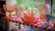 7 Types Of Vintage Glassware To Look For At The Thrift Store If You Love The Color Pink