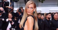 Bella Hadid Wore A Cleavage-Baring Dress With J.Lo