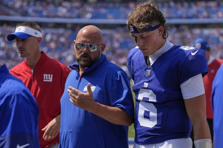 Giants’ Brian Daboll went viral for making ‘6 7’ reference. No, he didn’t learn it from Jaxson Dart