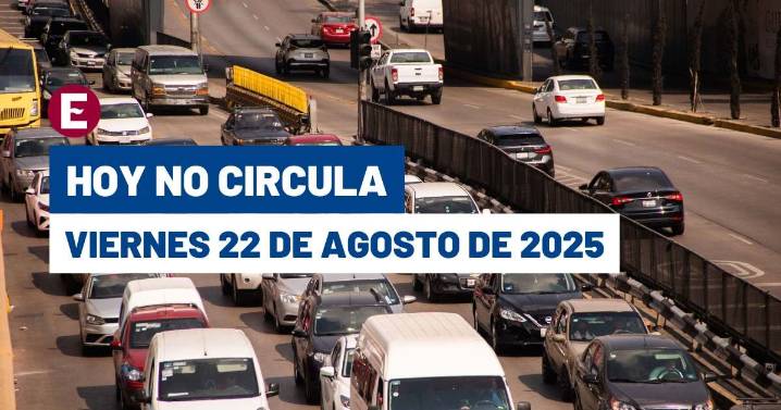 Frenan la circulación de estos autos este viernes en CDMX y Edomex