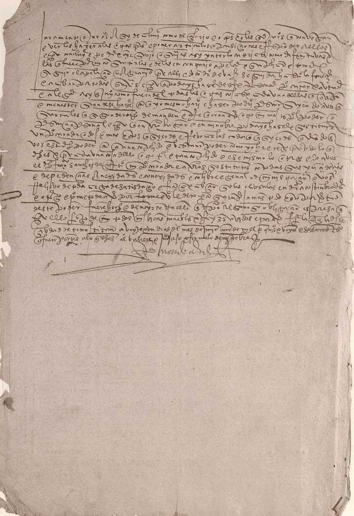 El FBI Devuelve a México un Valioso Manuscrito de Hernán Cortés Robado Hace Décadas