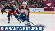 The Colorado Avalanche Unveil Their 30th Anniversary Logo. Joel Kiviranta is Hanging Around.