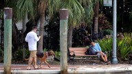 Florida city’s Riverwalk still a homeless hot spot despite new anti