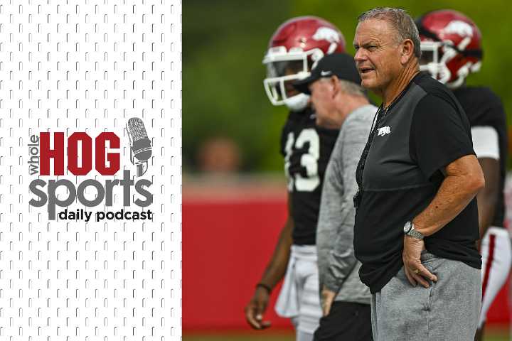 PODCAST: Arkansas football releases depth chart for first game