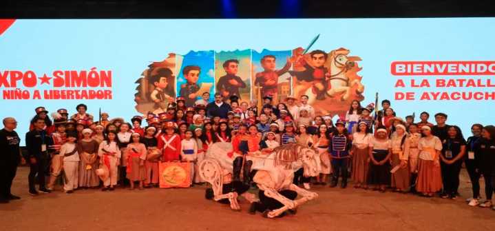 Expo “Simón, de Niño a Libertador” supera las 400 mil visitas en Caracas