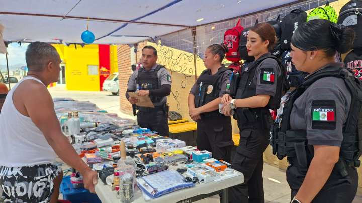 Implementa Policía Municipal operativo «24 Horas en tu Barrio» al oriente de la ciudad