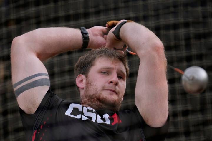 Trey Knight of Ridgefield places second in hammer at USA track and field championships, qualifies for worlds