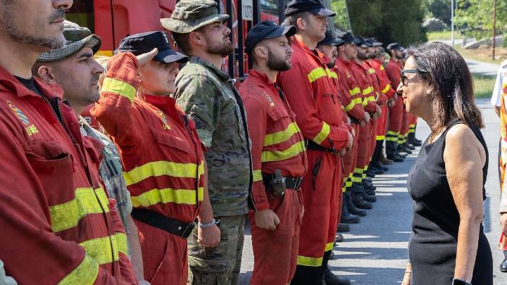 Margarita Robles comparece en el Senado sobre los incendios forestales en España