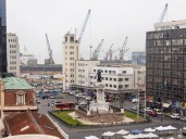 Potente inversión permitirá cambiarle la cara a la plaza Sotomayor de Valparaíso: mejorarán pavimentos y el entorno