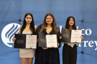 Obtienen alumnas del Cobach la beca Líderes del Mañana por parte del Tecnológico de Monterrey