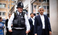 Row breaks out as Sadiq Khan says knife crime has fallen in London