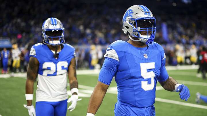 Jared Goff eager for Lions to have Jahmyr Gibbs, David Montgomery on the field together