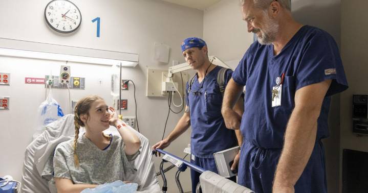 A fence pole impaled her. Now surgeons try to fix her.