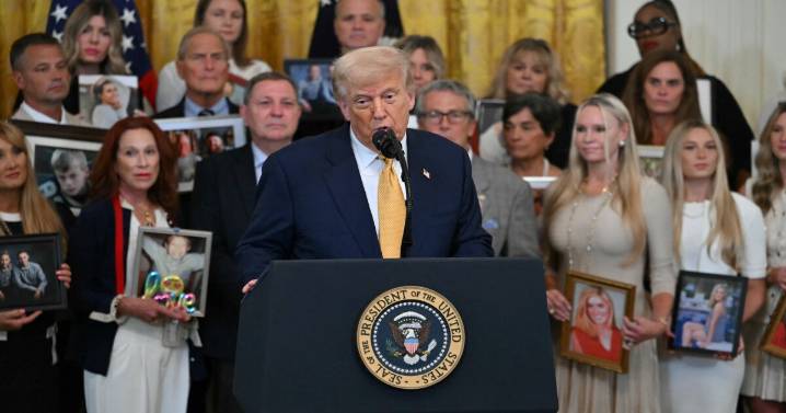 As drug deaths hit five-year low, Trump continues to cite fentanyl as major threat