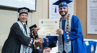 Erwin ‘Alpinito’ Carrillo, goleador histórico del Unión, se graduó en Unimagdalena El exjugador samario obtuvo su título como Profesional en Deporte.