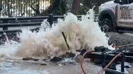 Crews are investigating a water main break on the East Side of Manhattan.