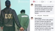 Braian Galván se mantuvo en silencio