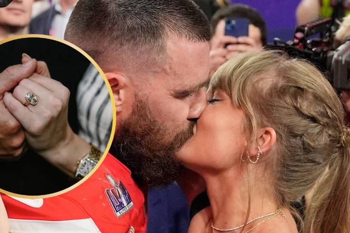 Filtran detalles del anillo de compromiso de Taylor Swift: un antiguo diamante valuado en 550 mil dólares