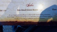 Should CA restaurants be required to list food allergens on menus?