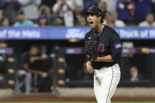 Tong pitches 5 innings in debut, Mets set team record for runs at home in 19