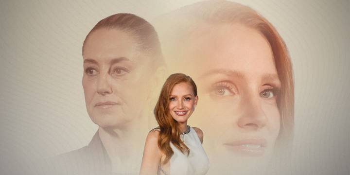 Jessica Chastain, actriz estadounidense, declara su admiración a Claudia Sheinbaum: “Me inspira lo que está haciendo”