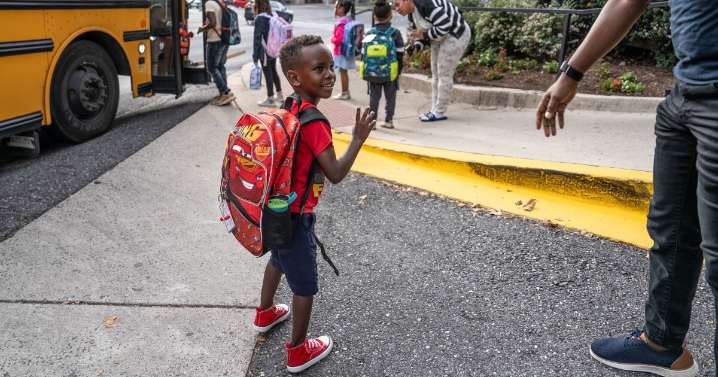 My son loved his first day of kindergarten. It brings up my own bittersweet memories