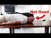 How to rescue yourself from choking when you're all alone (video)