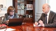 Bullrich recibió al ministro Elizalde