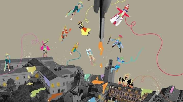 Celeste Pinilla ilustra Badajoz en una exposición con 40 piezas