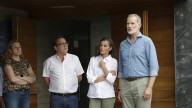 El rey Felipe VI destaca la labor de los equipos de rescate en su visita a Ourense: "Los testimonios son sobrecogedores"