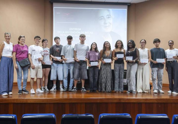 Mercedes Medina ayudará en el nuevo curso a quince estudiantes universitarios