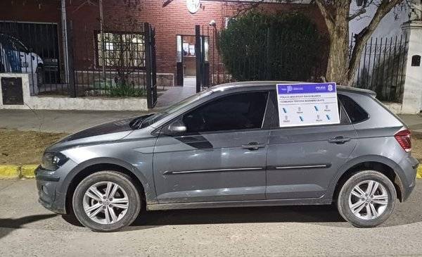 Secuestraron en Ingeniero White un auto robado en el conurbano