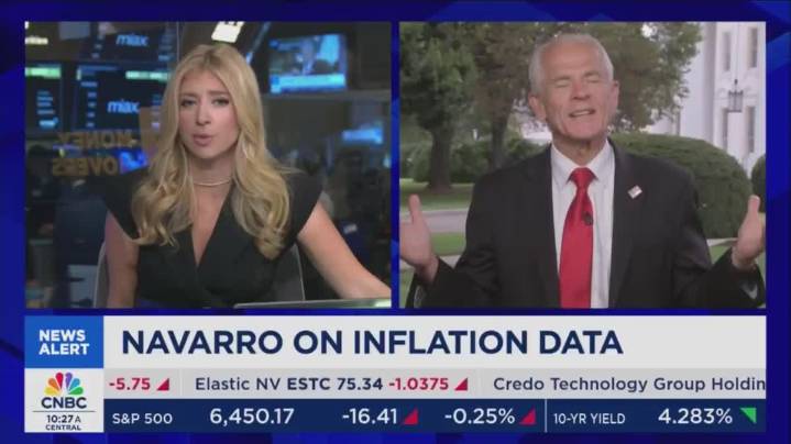 Navarro: Who Are You Gonna Believe, 'The Trump Administration Or The Economists?'