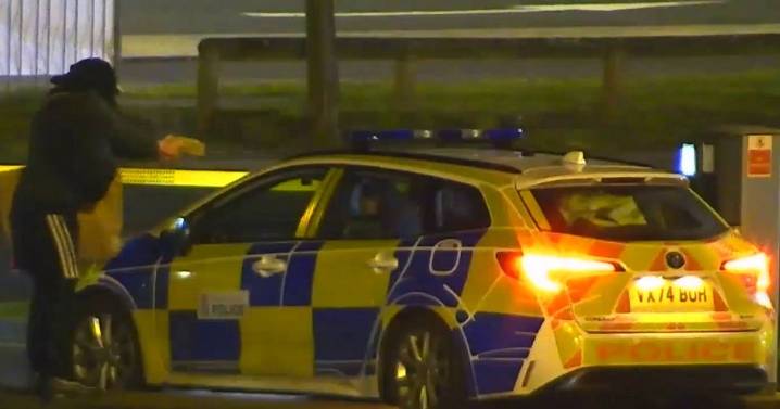 Man tries to carjack police using 'gun' made from Primark bag
