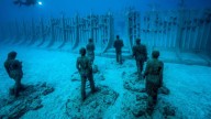 Bucear para visitar el Museo Atlántico de Lanzarote