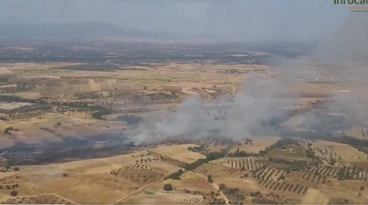 Extinguidos los incendios en Alcadozo, El Casar y Vega de Escalona