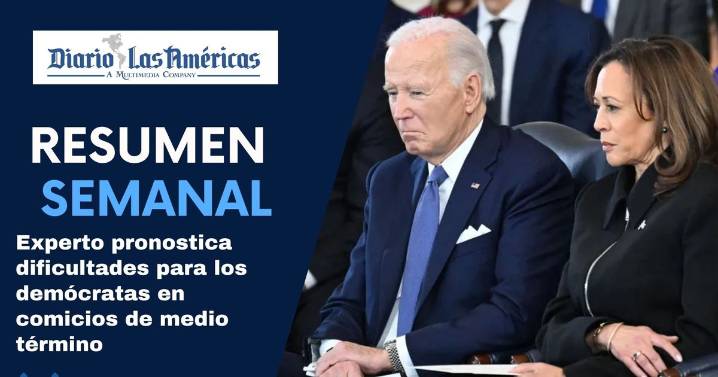 El Diario, Edición Semanal: Experto pronostica dificultades para los demócratas en comicios de medio término
