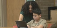Former student now teacher at Goodrich Middle School