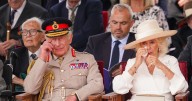King Charles and Queen Camilla in tears during emotional VJ Day celebrations